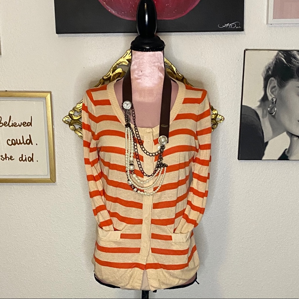 Stripes cardigan